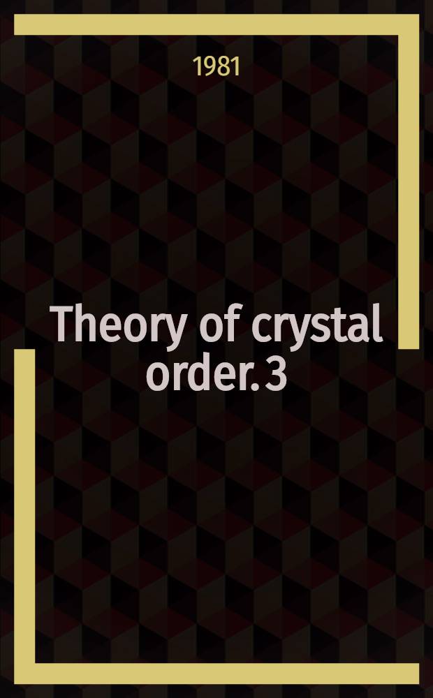 Theory of crystal order. 3 : The poin-symmetry of trystals with triclinic-symmetry local order-parameter