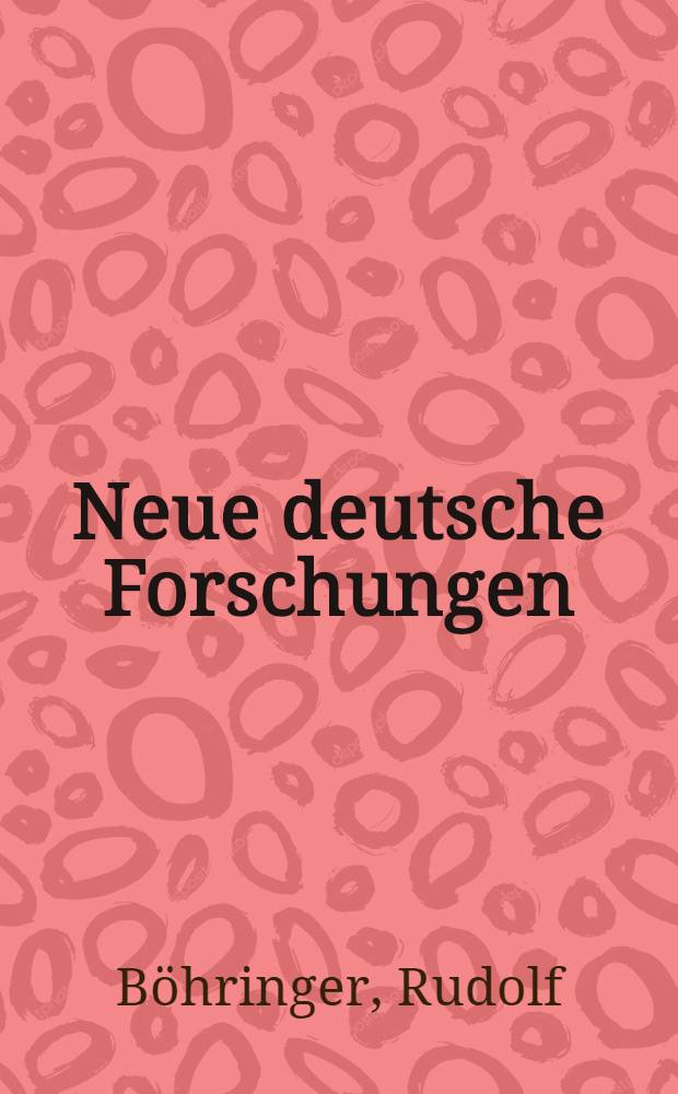 Neue deutsche Forschungen : Abt. Amerikanische Literatur- und Kulturgeschichte. Bd. 6 : Die Propaganda Thomas Paines während des amerikanischen Unabhängigkeitskapfes
