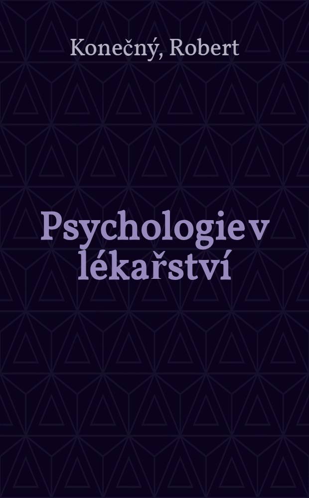 Psychologie v lékařství
