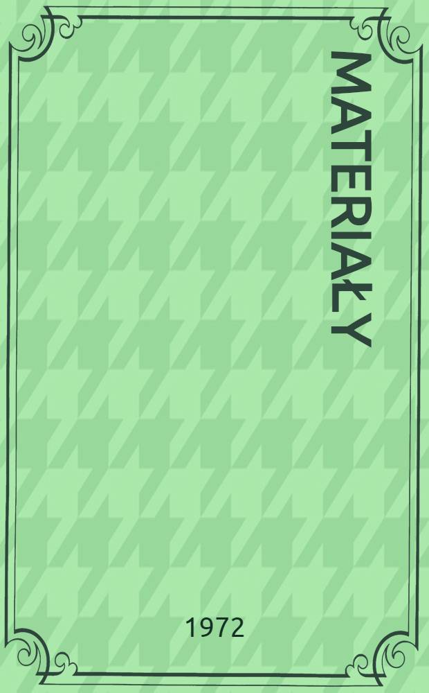 [Materiały]