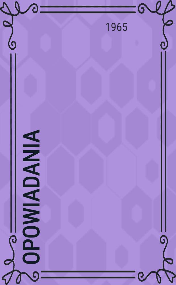 Opowiadania
