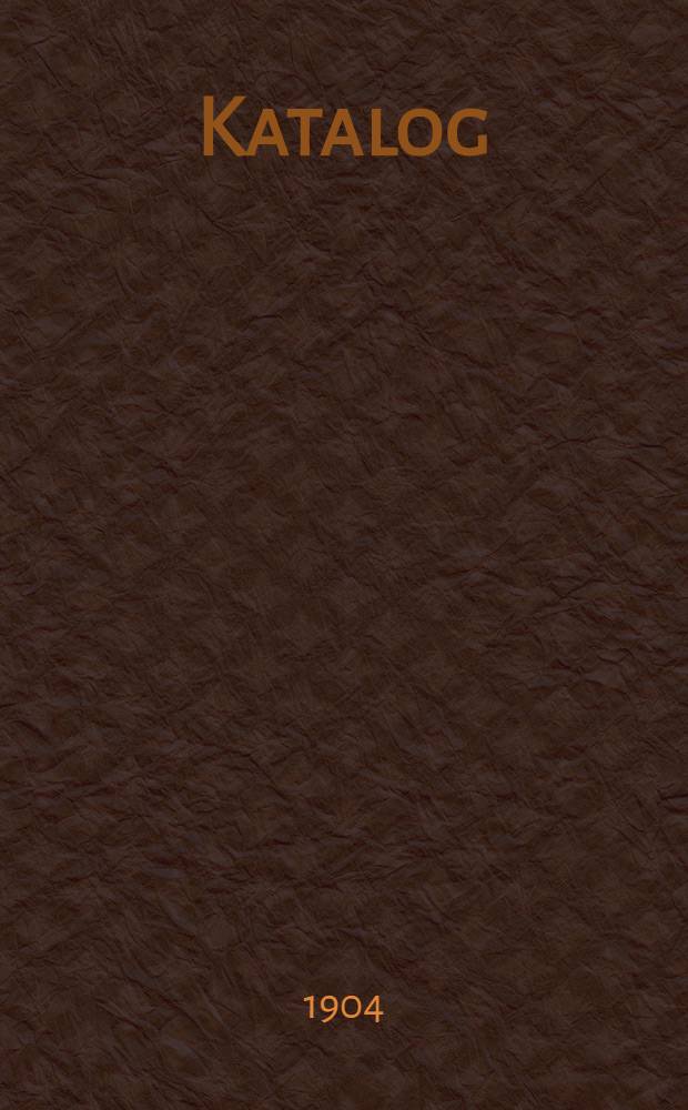 [Katalog]