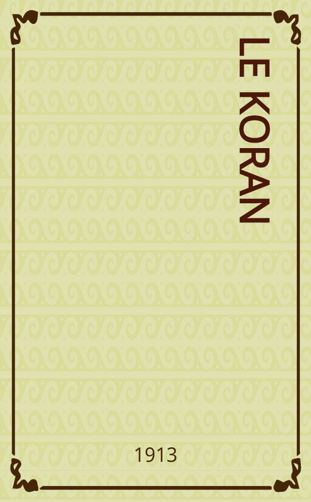 Le Koran