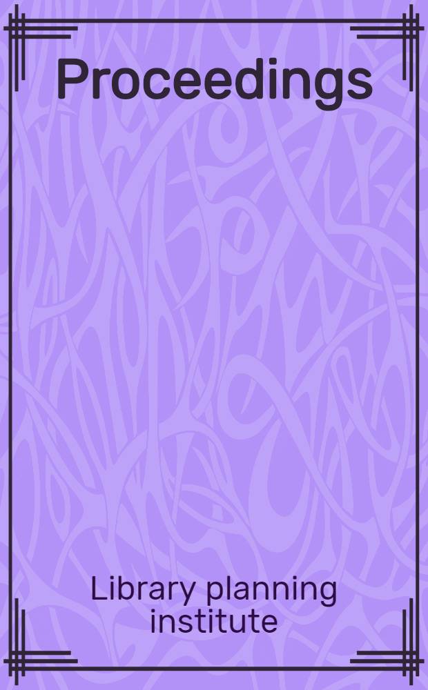 Proceedings