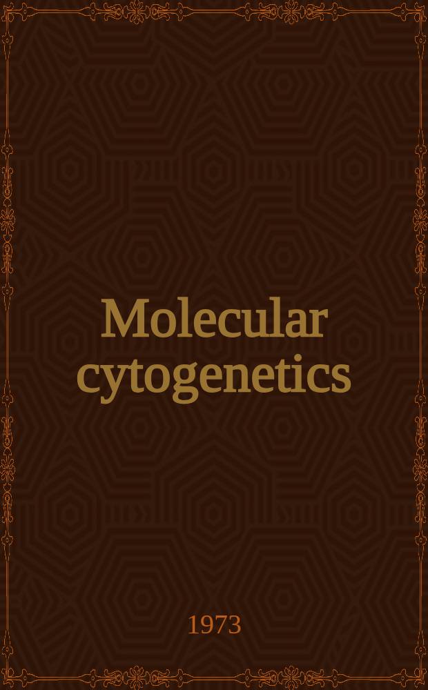 Molecular cytogenetics