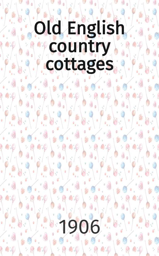 Old English country cottages