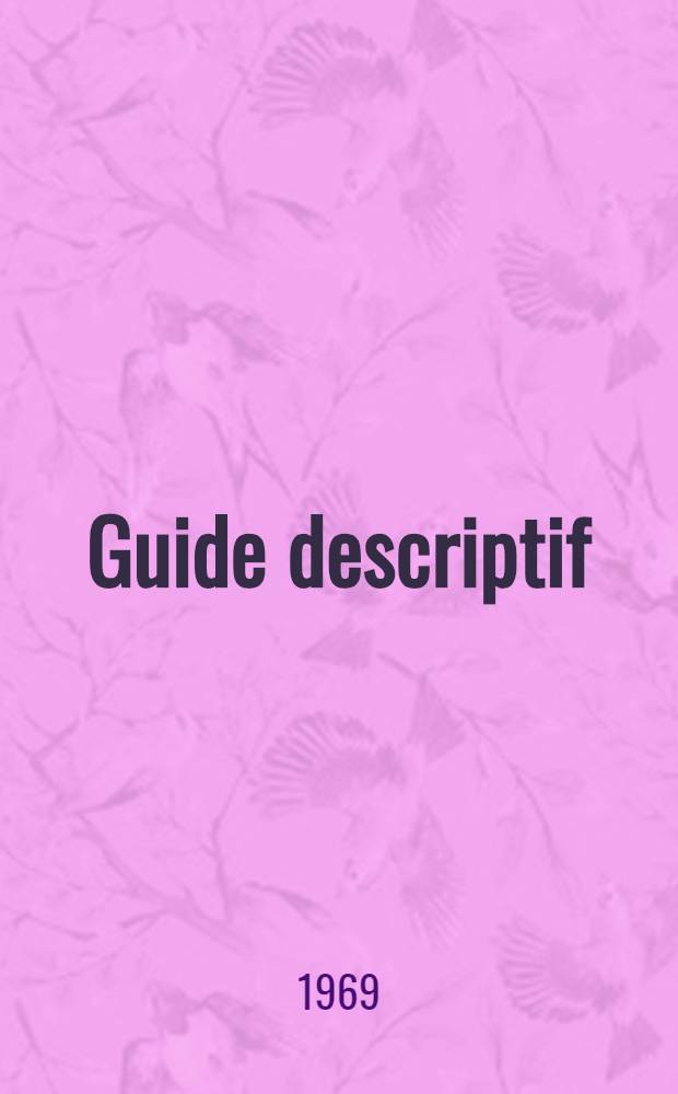 [Guide descriptif]