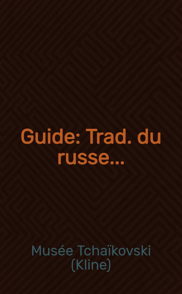 Guide : Trad. du russe ...