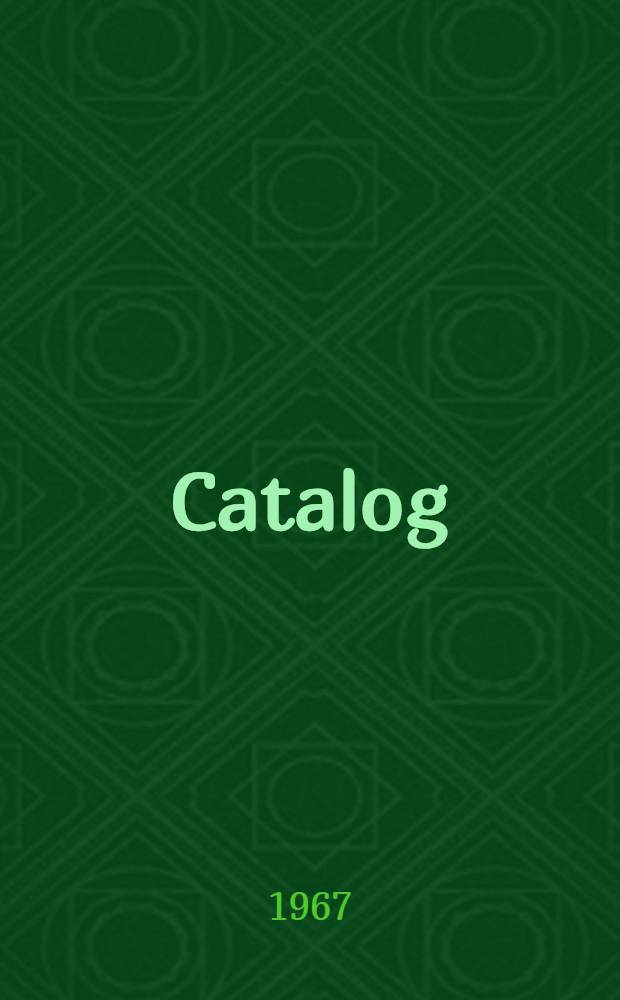 [Catalog]
