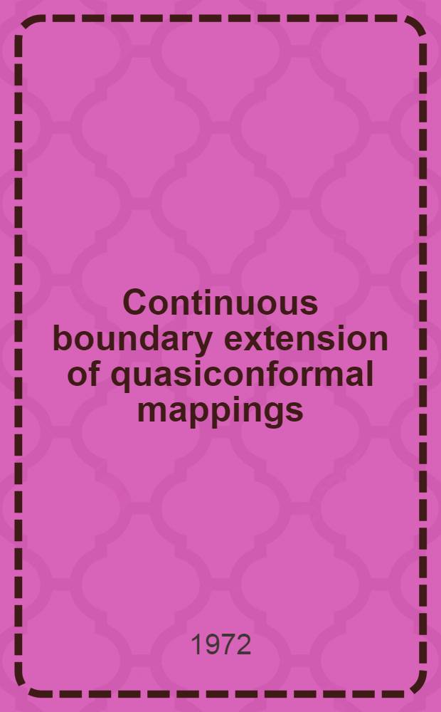 Continuous boundary extension of quasiconformal mappings
