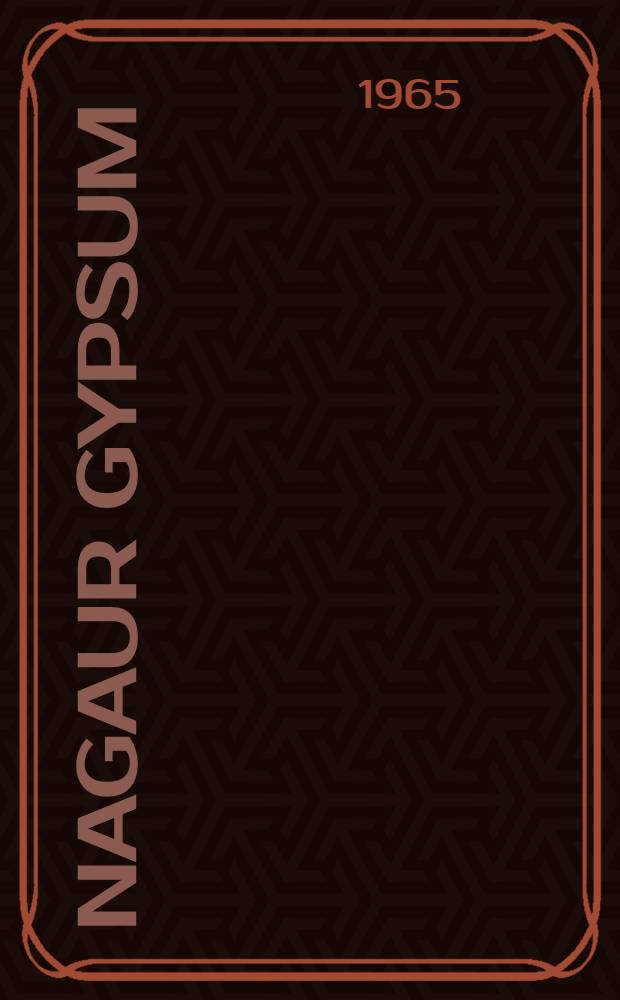 Nagaur gypsum