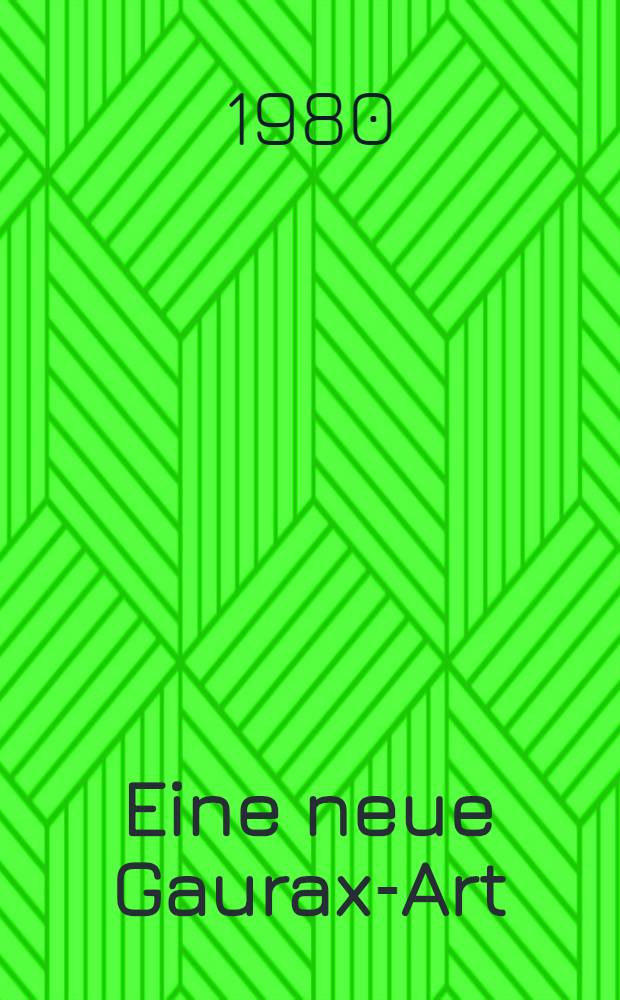 Eine neue Gaurax-Art (Diptera, Chloropidae) aus Polen