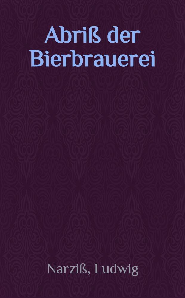 Abriß der Bierbrauerei