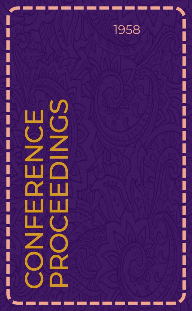 Conference proceedings : Theme: Missiles and electronics