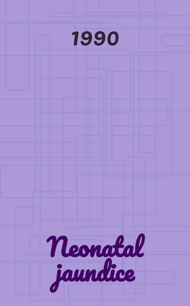 Neonatal jaundice