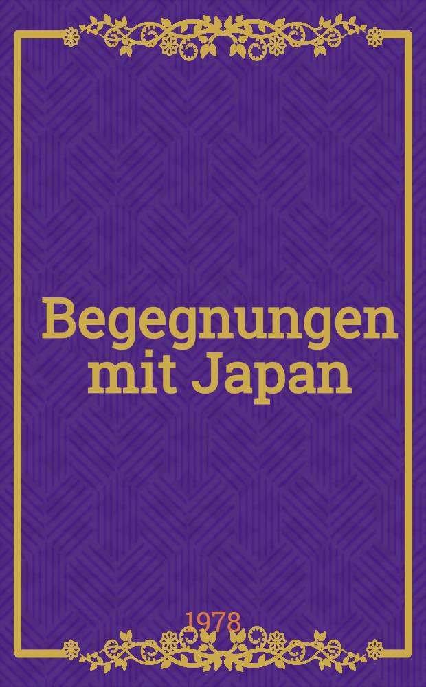 Begegnungen mit Japan : Album