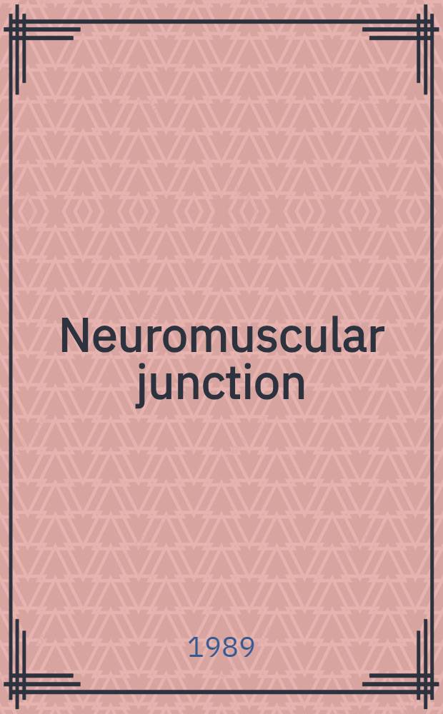 Neuromuscular junction