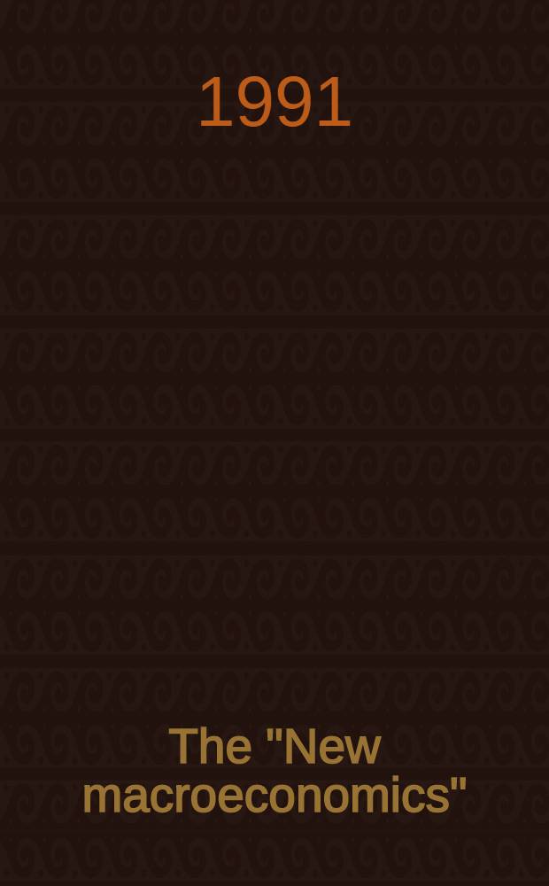 The "New macroeconomics" : A decade later