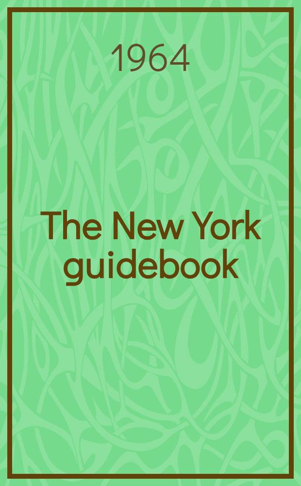 The New York guidebook