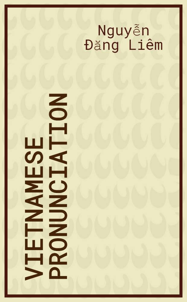Vietnamese pronunciation