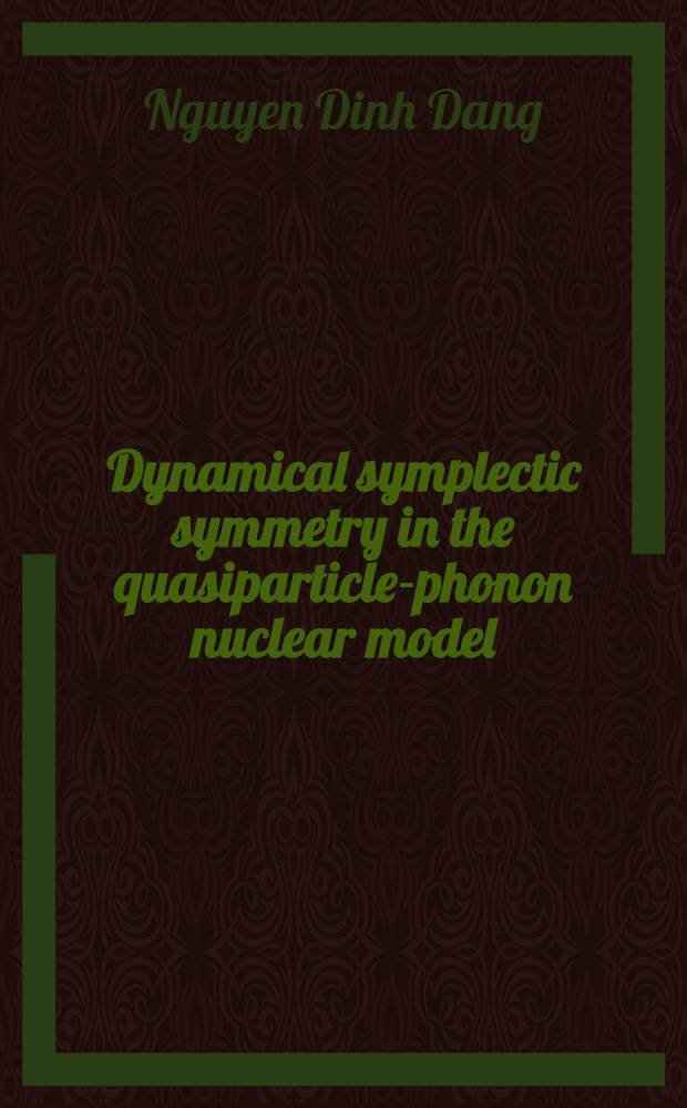 Dynamical symplectic symmetry in the quasiparticle-phonon nuclear model