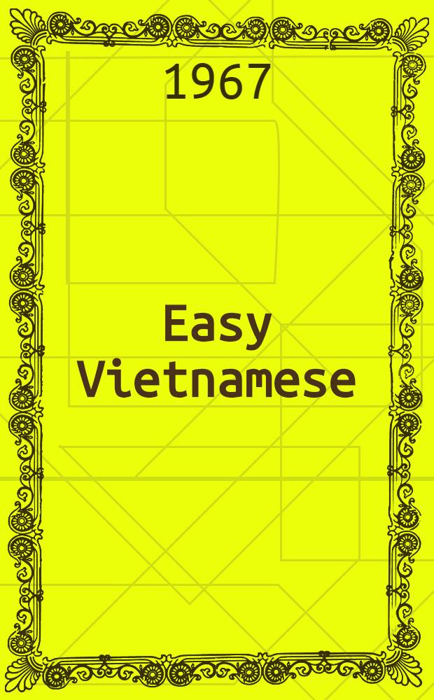 Easy Vietnamese