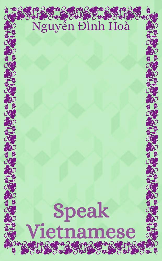 Speak Vietnamese