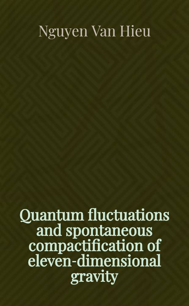Quantum fluctuations and spontaneous compactification of eleven-dimensional gravity