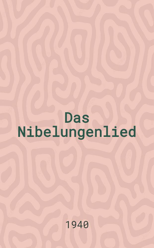 Das Nibelungenlied