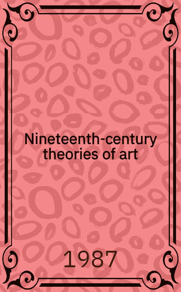 Nineteenth-century theories of art