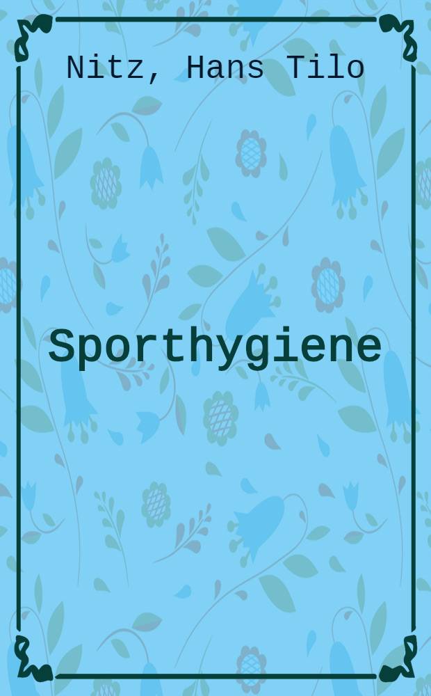 Sporthygiene