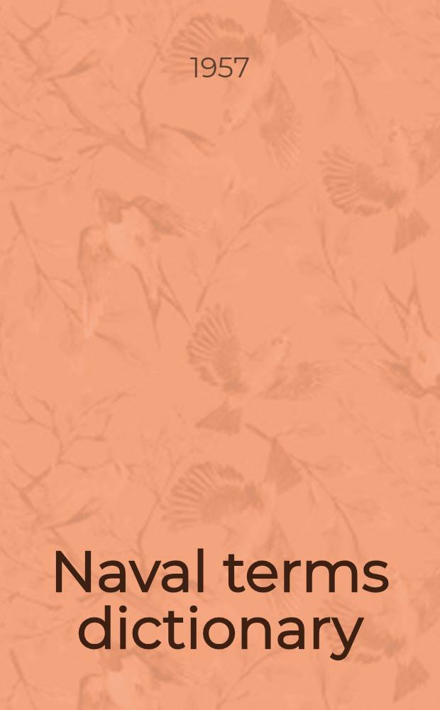 Naval terms dictionary