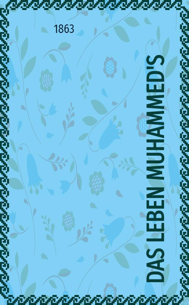 Das leben Muhammed's
