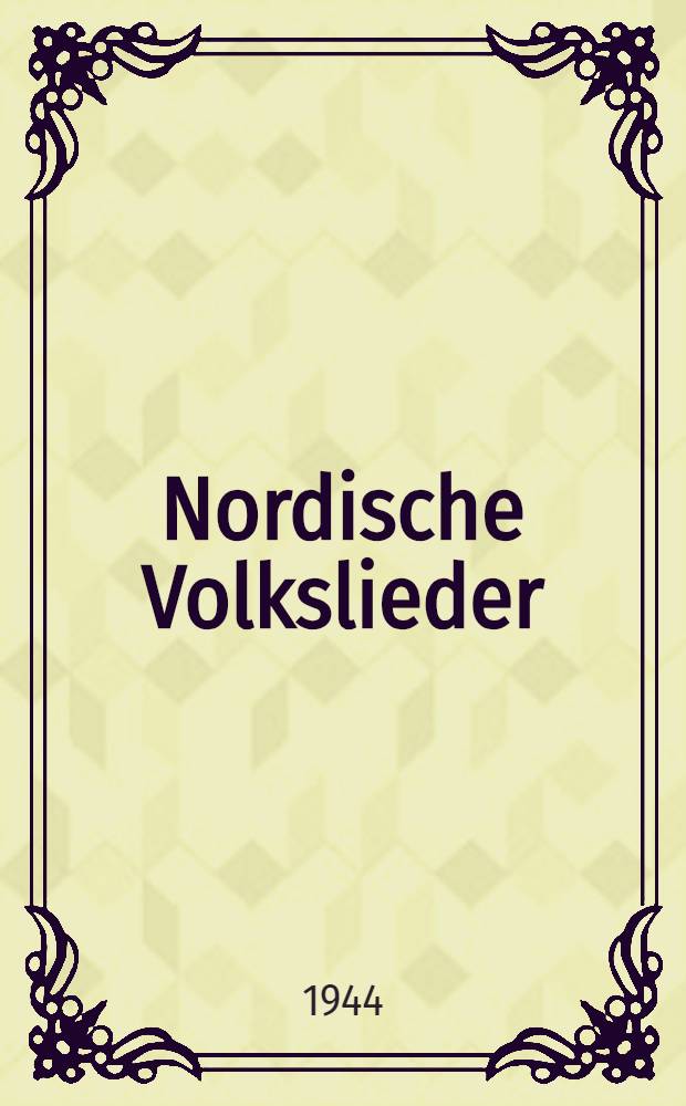 Nordische Volkslieder