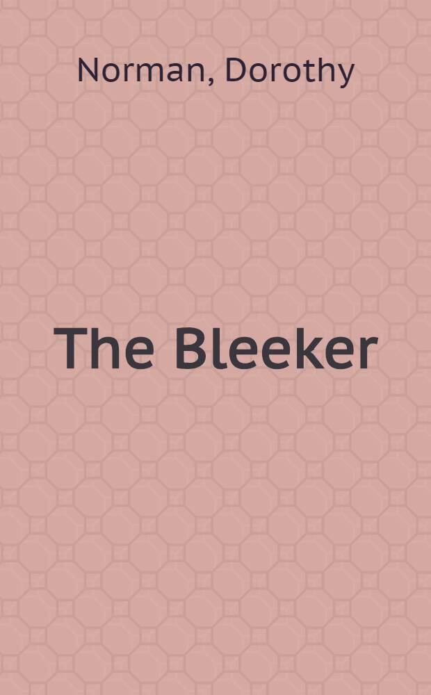 The Bleeker