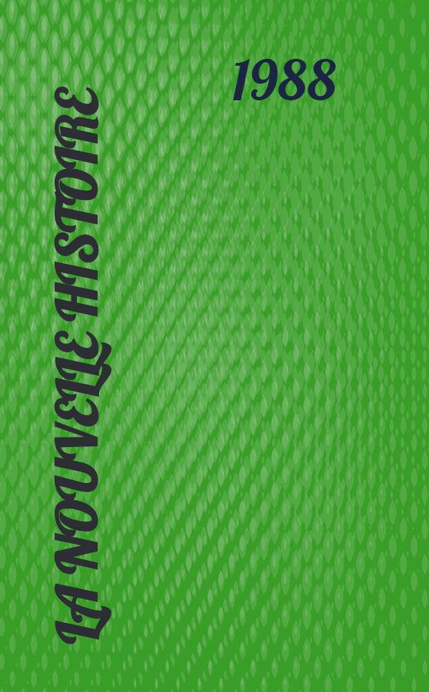 La nouvelle histoire