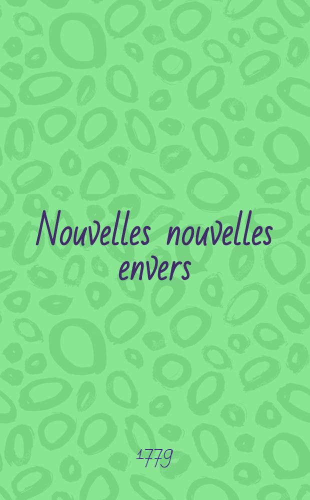 Nouvelles nouvelles envers