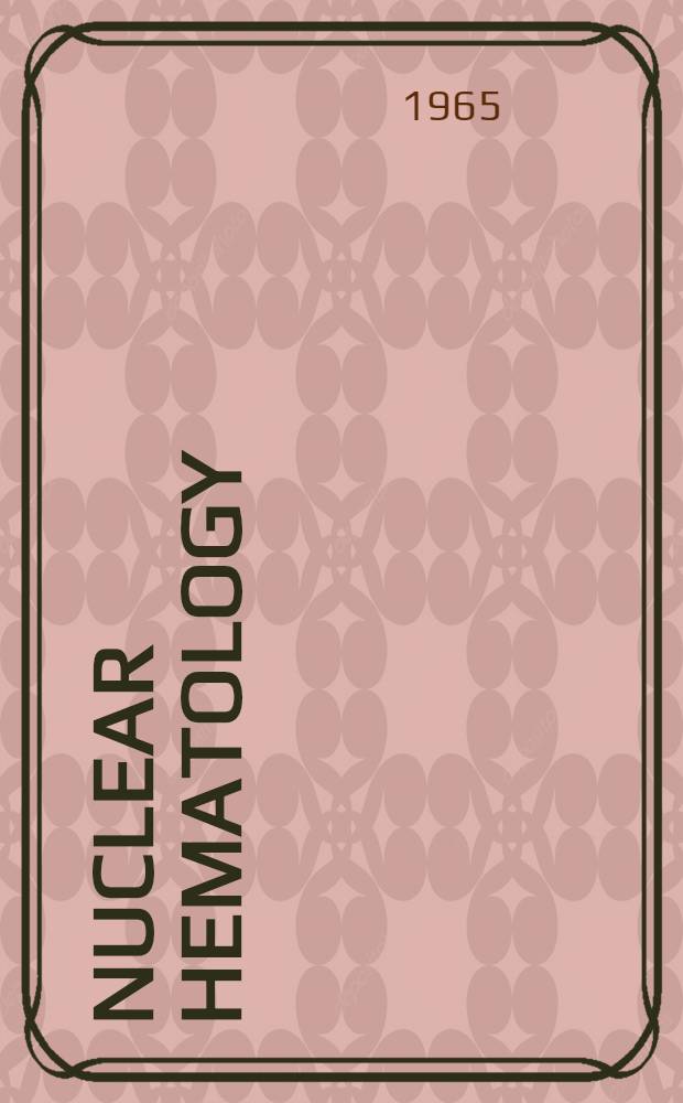 Nuclear hematology