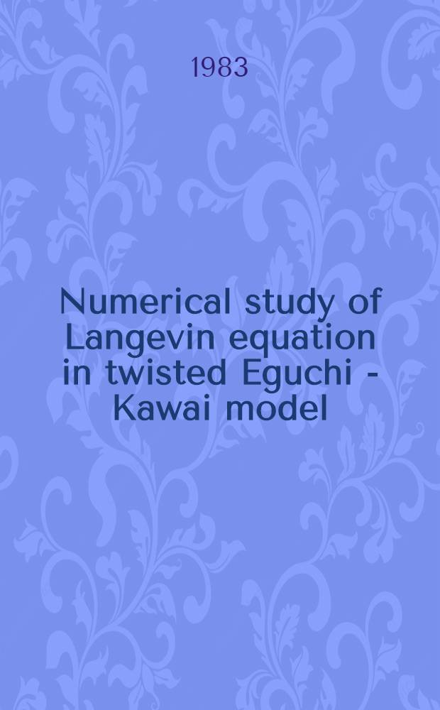 Numerical study of Langevin equation in twisted Eguchi - Kawai model : Distribution of eigenvalues of the plaquette matrix