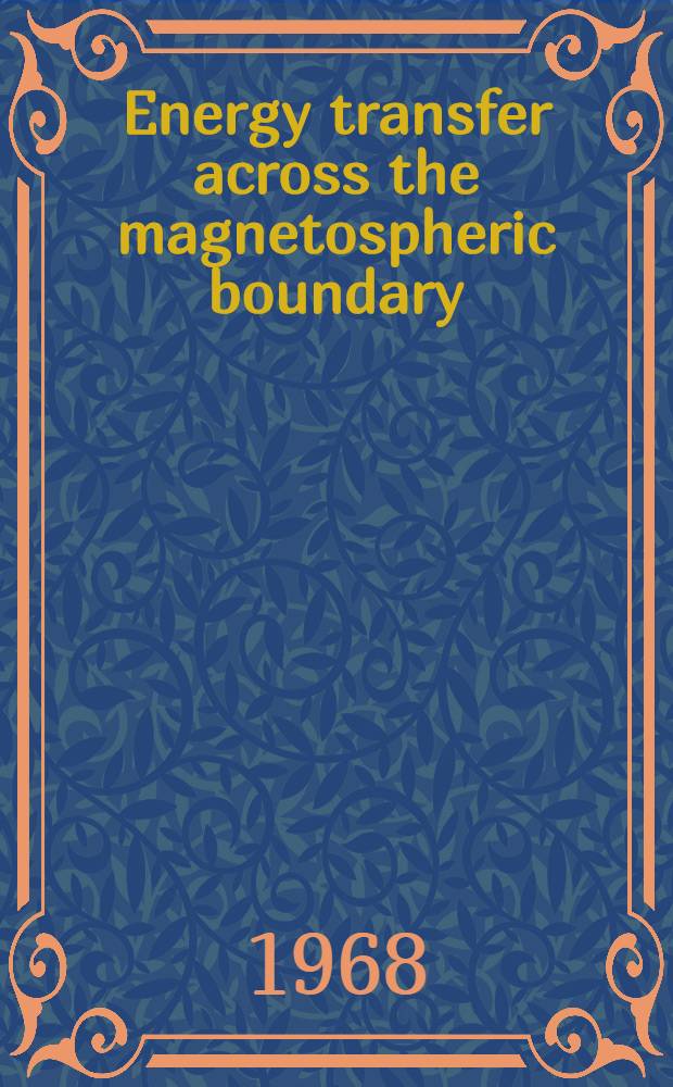 Energy transfer across the magnetospheric boundary : A computer simulation of the cross-field heat transfer in a collisionless plasma