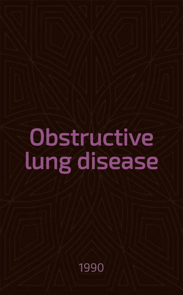 Obstructive lung disease