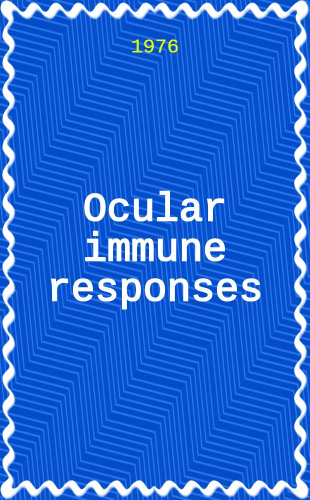 Ocular immune responses