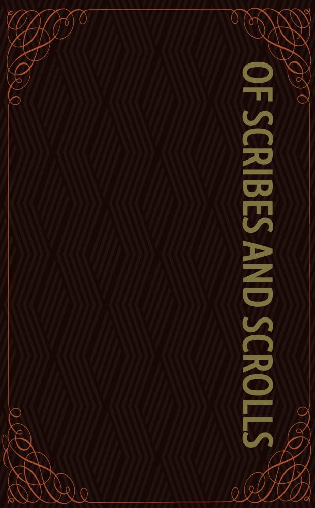 Of scribes and scrolls : Studies on the Hebrew Bible, international Judaism a. Christian origins : Presented to John Strugnell on the occasion of his sixtieth birthday