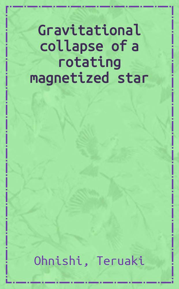 Gravitational collapse of a rotating magnetized star