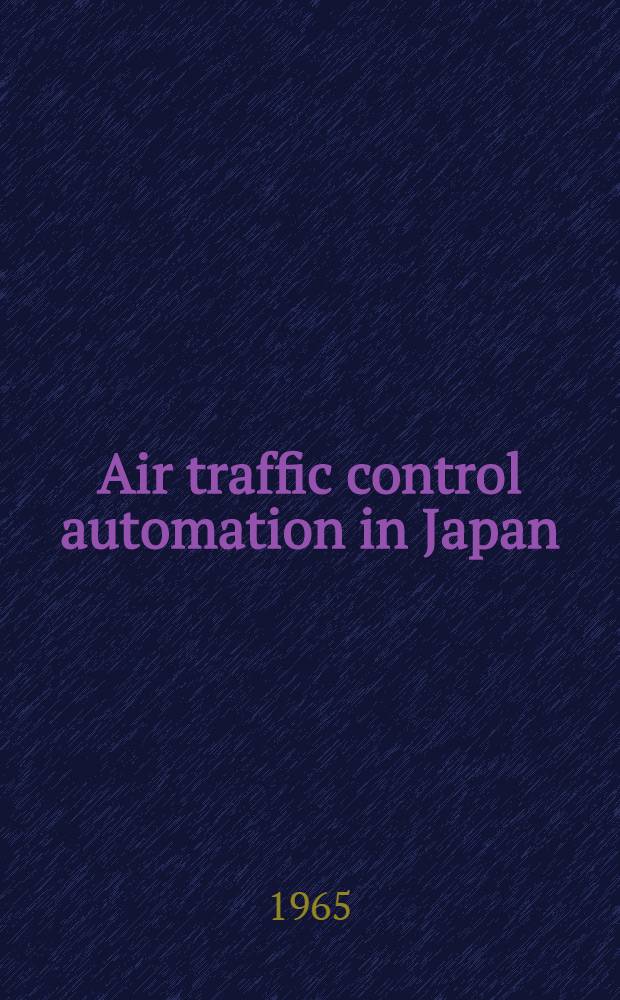Air traffic control automation in Japan