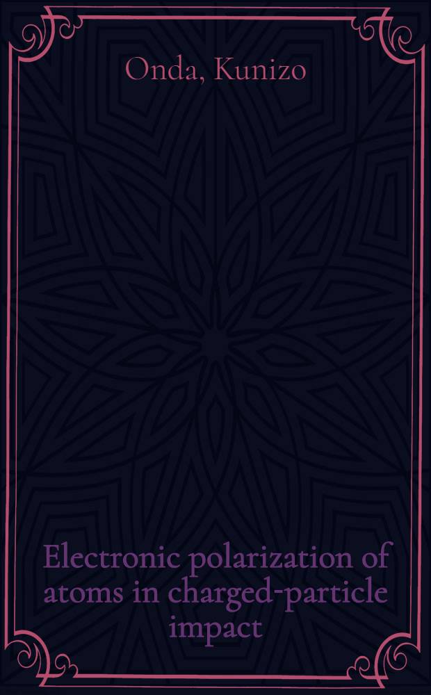 Electronic polarization of atoms in charged-particle impact