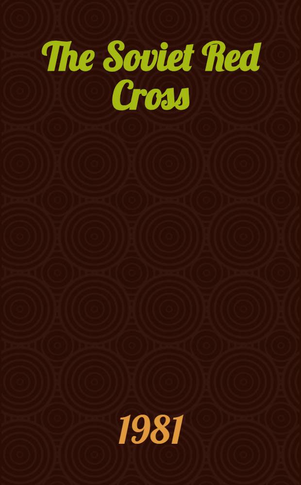 The Soviet Red Cross