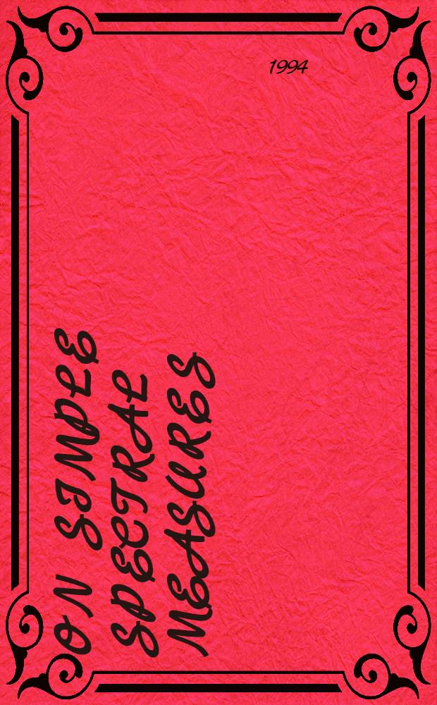 On simple spectral measures