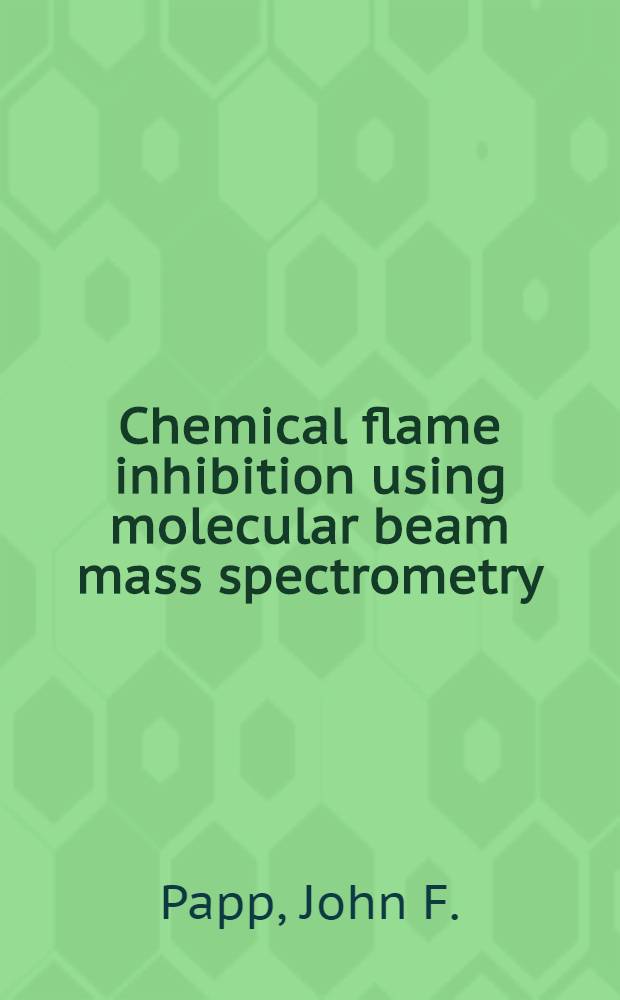 Chemical flame inhibition using molecular beam mass spectrometry : Computational methods for analyzingflame microstructure
