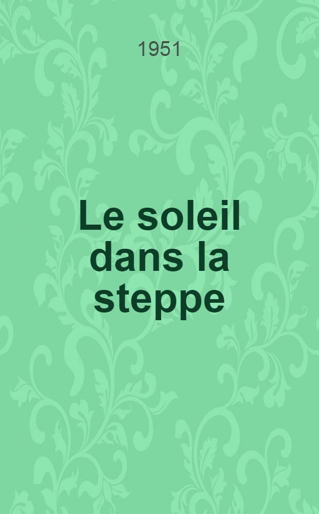 Le soleil dans la steppe : Nouvelle